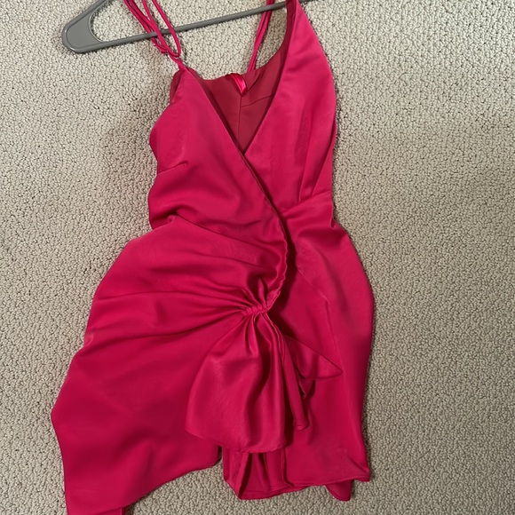 Hello Molly Hot Pink Dress - Picture 2 of 3